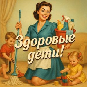 Уборка безопасная для детей