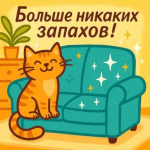 как вывести запах кошачьей мочи своими силами