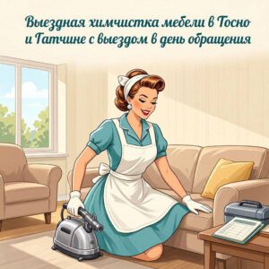 Выездная химчистка в Тосно и Гатчине