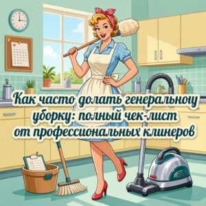 Как часто делать генеральную уборку