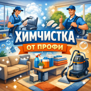 химчистка в офисах СПб