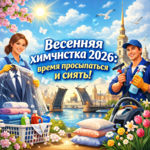Сезонная химчистка: весна 2026