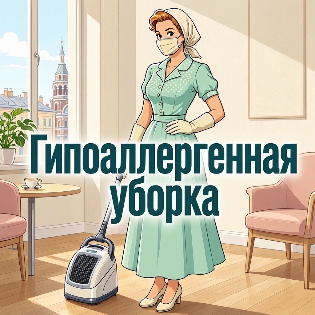 Гипоаллергенная уборка квартир в Санкт-Петербурге